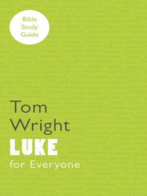 cover image of Luke for Everyone